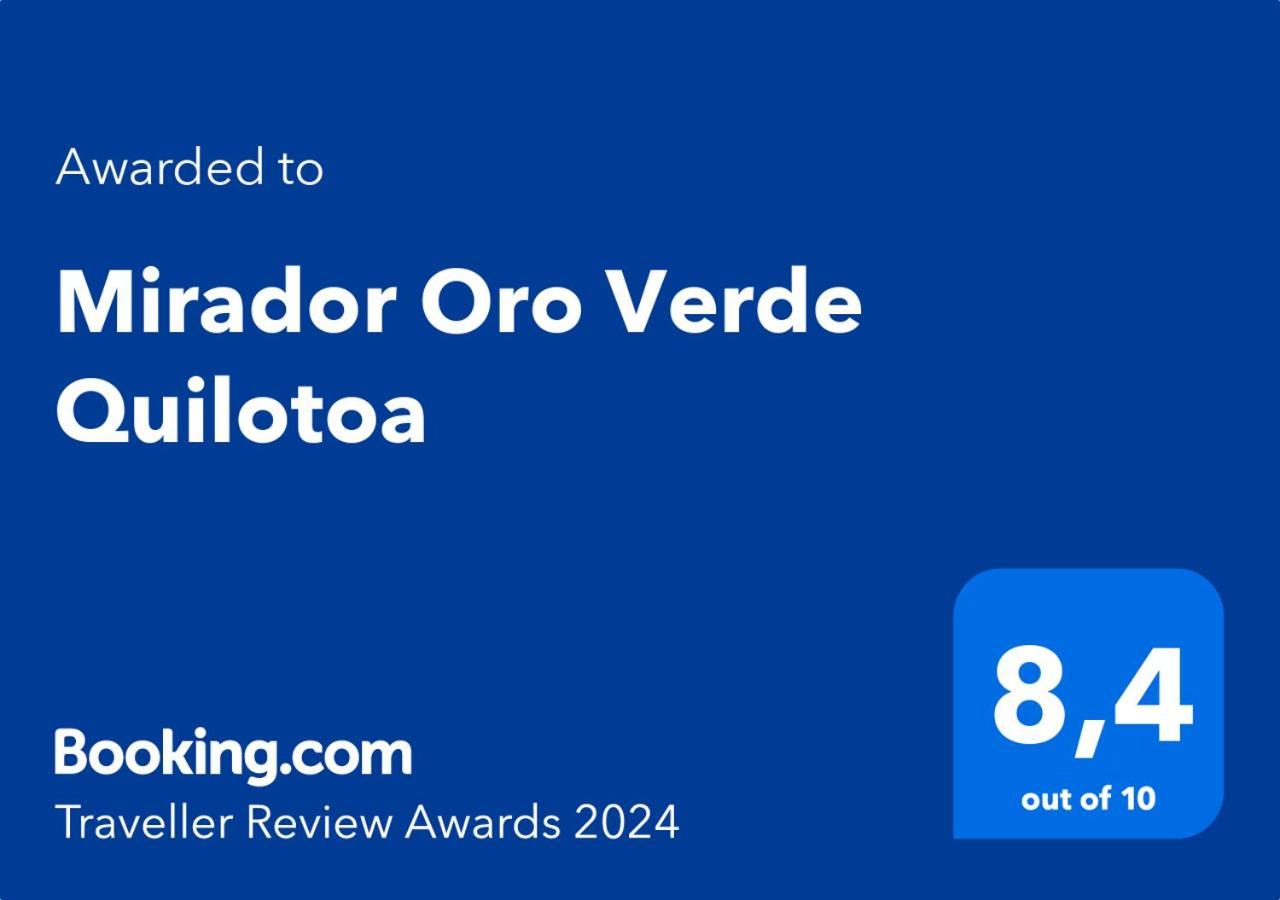Mirador Oro Verde Quilotoa Zumbagua Екстер'єр фото